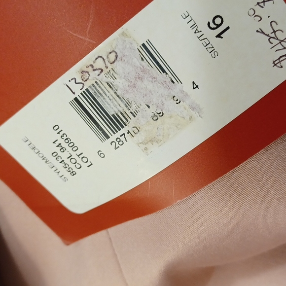 JS Collections 3 Piece Satin Mother of the Bride Suit NEW- Sz. 16 - Picture 13 of 14